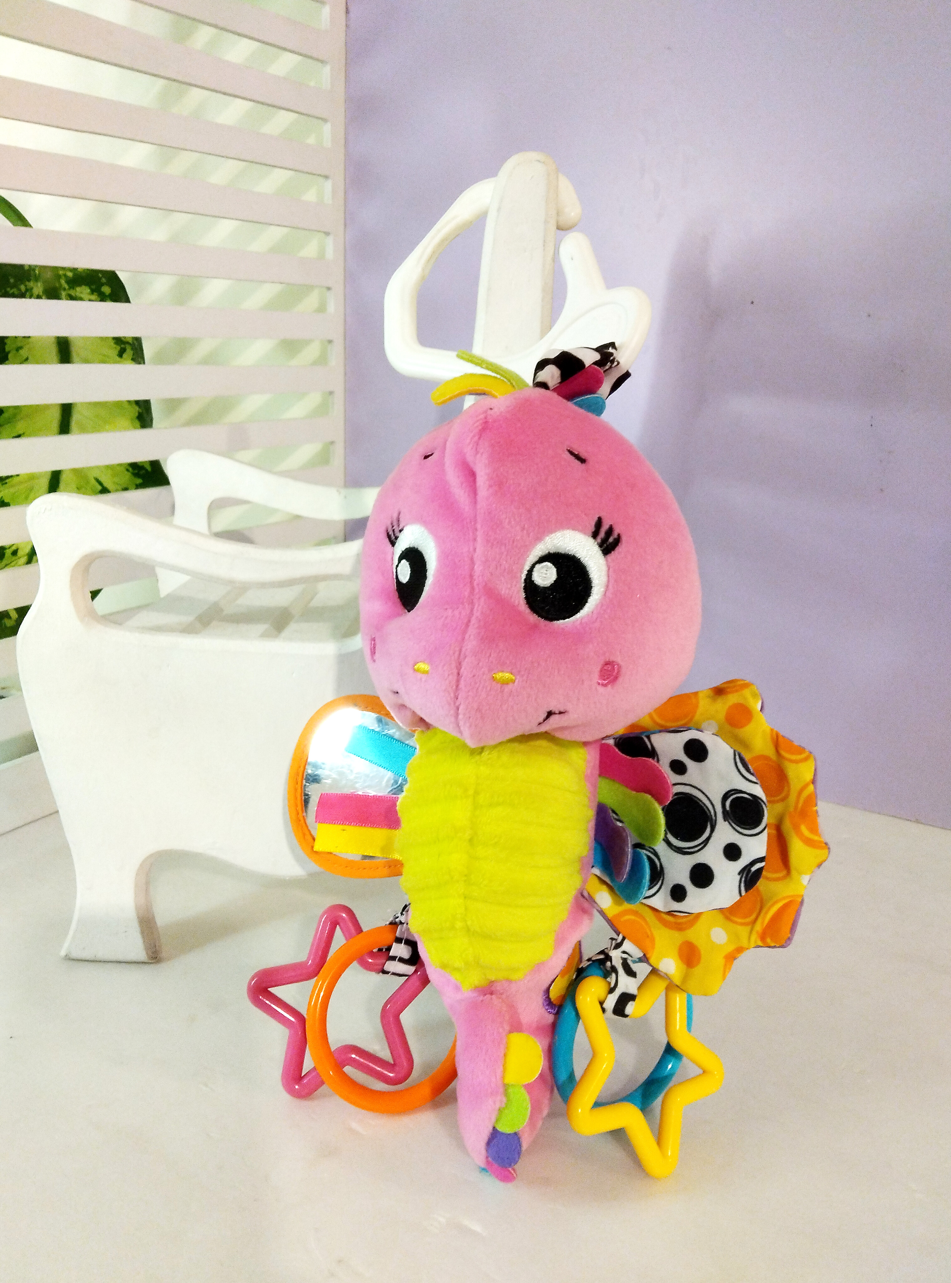 عروسک سیسمونی مدل اسب آبی برند playgro